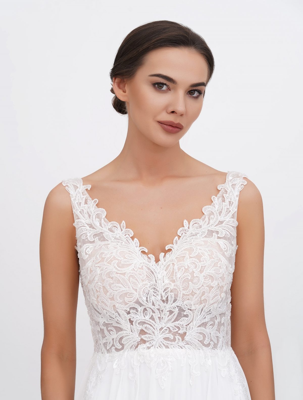 Modell jemma irvalda hochzeitsmode
